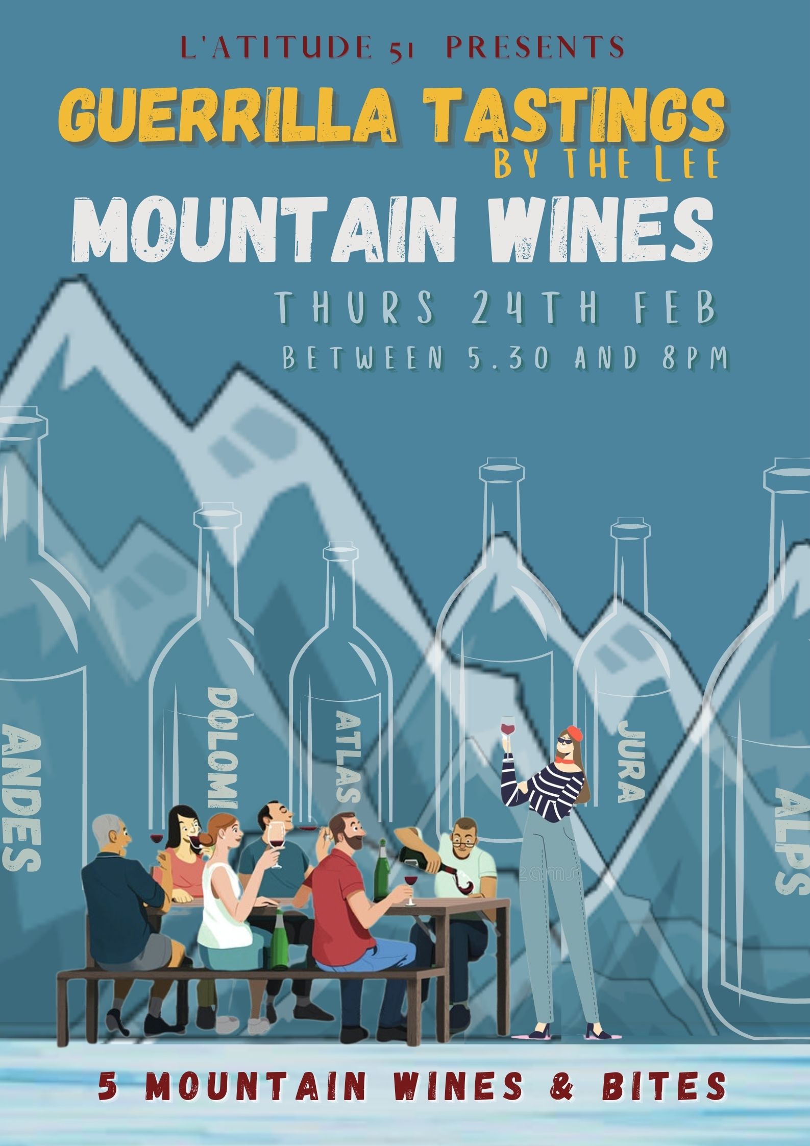 Guerrilla Tastings presents Mountain Wines